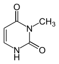 3-Methyluracil.svg