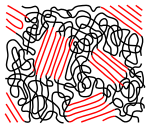 Polymerstruktur-teilkristallin