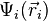 \Psi_i( \vec r_i)