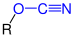 Allgemeine Struktur der Cyanate