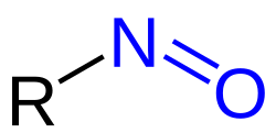 Allgemeine Struktur der Nitrosoverbindungen