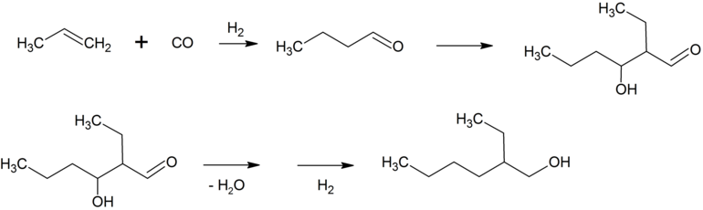 Aldolkondensation zum 2-Ethyl-3-hydroxyhexanal