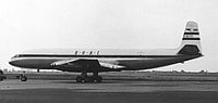 DH 106 Comet 1A in Heathrow