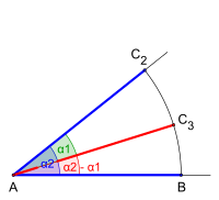 Subtraktion, Winkelweiten '"`UNIQ--postMath-00000107-QINU`"'