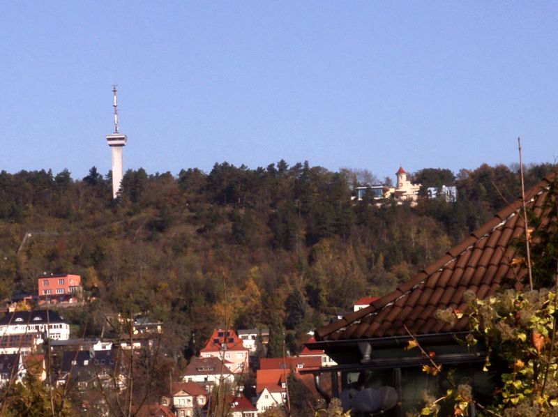 Die Gebäude auf dem Landgrafen