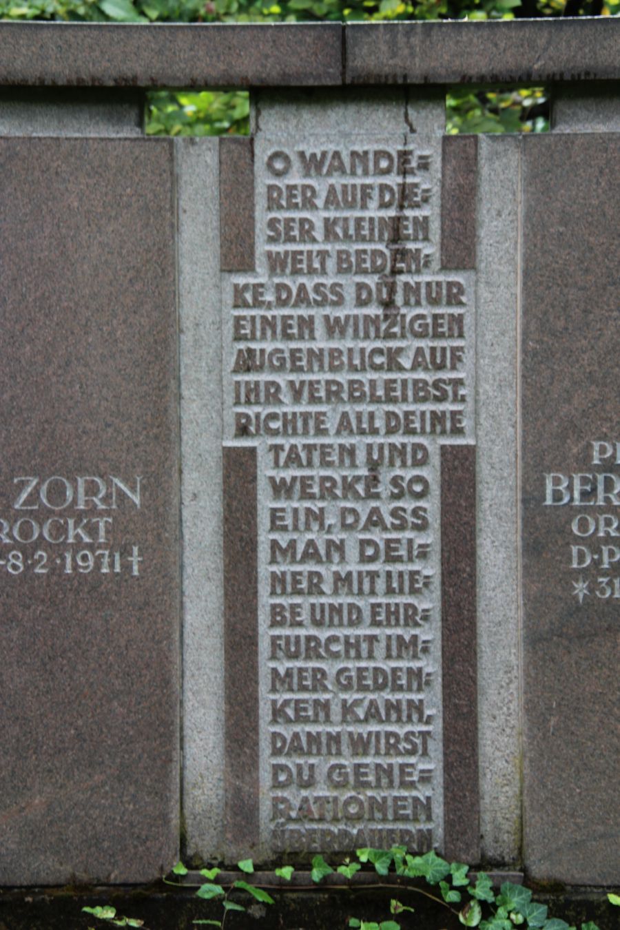 Grabmal für Carl Zeiß