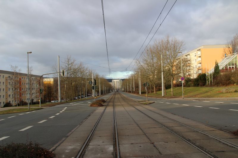 Erlanger Allee in Jena