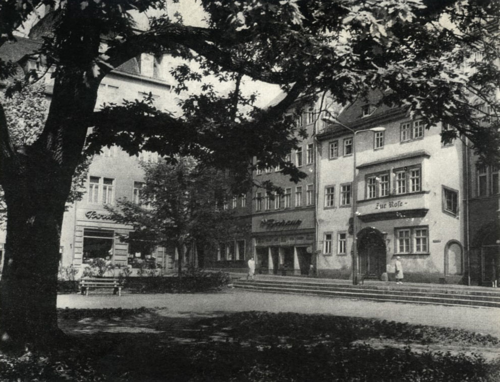 Der Eichplatz um 1960