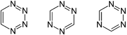 Tetrazines Structural Formulae of Isomers.png