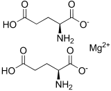 Magnesium-L-glutamate.svg