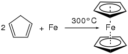 Miller Ferrocen Synthese.svg