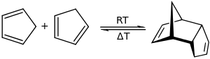 Cyclopentadiene dimerisation.svg