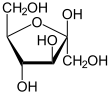 Beta-D-Fructofuranose.svg