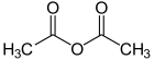 Essigsäureanhydrid - Acetic anhydride.svg