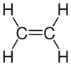 Beispiel vom Olefin am Ethen