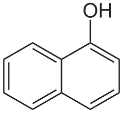 Struktur von 1-Naphthol