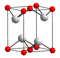 Kristallstruktur Blei(II)-oxid