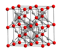 Kristallstruktur von Kupfer(I)-oxid