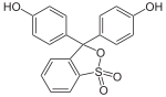 Strukturformel von Phenolrot
