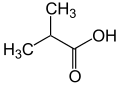 Isobutyric acid Formula V.1.svg