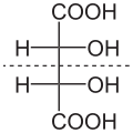 Meso-Weinsäure Spiegel.svg