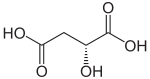 Strukturformel D-Äpfelsäure