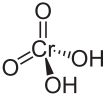 Struktur von Chromsäure