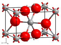 Kristallstruktur von Magnesium(II)-fluorid