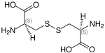 Strukturformel von (S,S)-Cystin