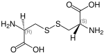 Strukturformel von meso-Cystin