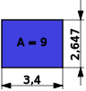 Part 3 of a geometric example of Herons method.svg