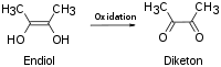 Endiol-Oxidation