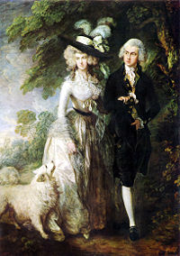 Gainsborough:Morgenspaziergang, 1785