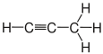 Propin Valenzstrichformel.svg