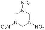 Struktur von Hexogen